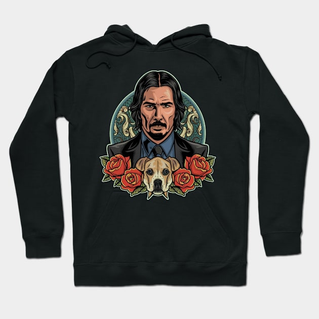 John Wick Hoodie by Aldrvnd